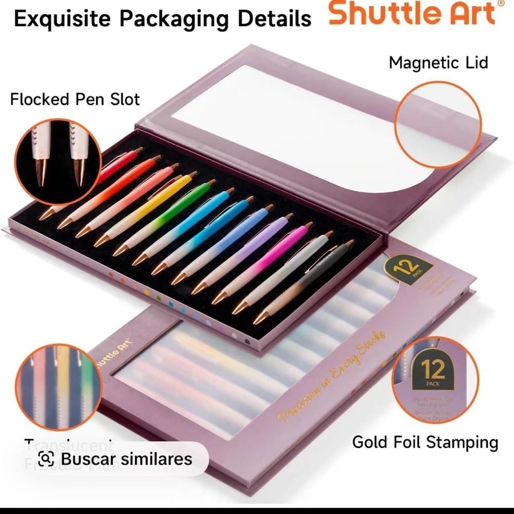 Colorful Gradient Pen Set - Picture 2 of 6